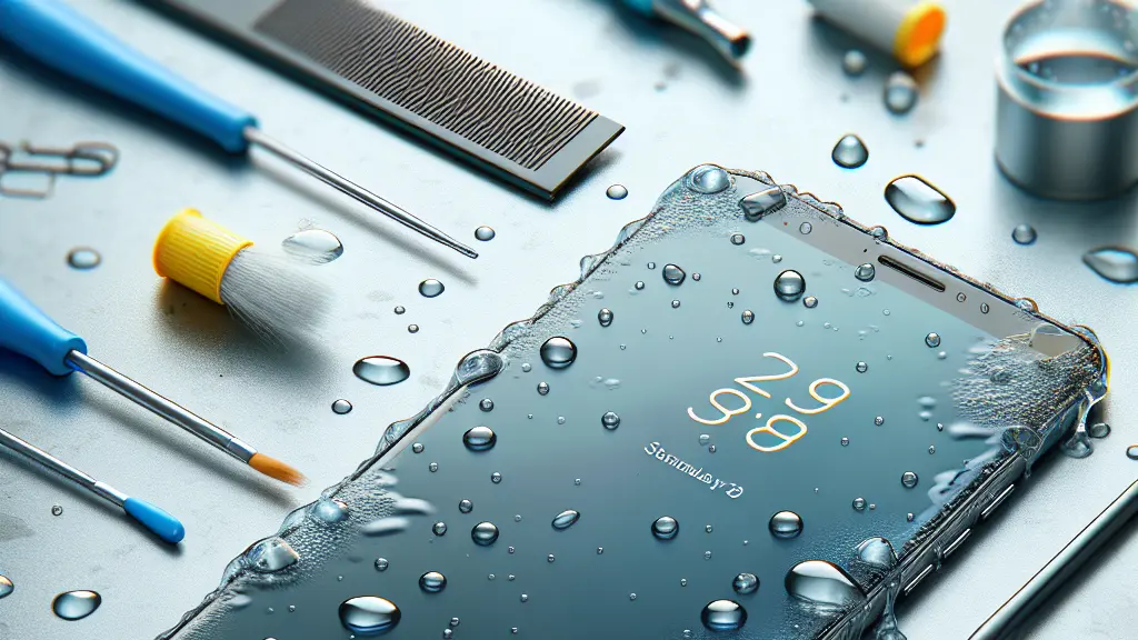 An image illustrating Daños por Agua de Móviles: Guía Completa para Salvar tu Smartphone